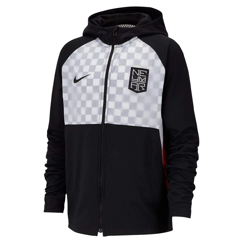 NIKE Nyr Dry Jacket - Black/White, Small