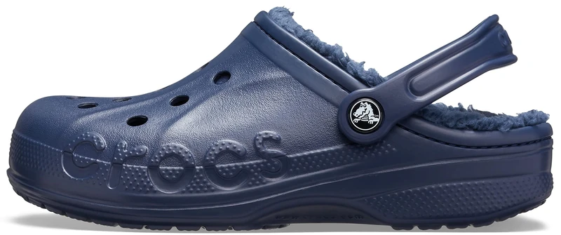 Crocs Unisex Baya Lined Clog Clog, Navy, 4 UK Men/ 5 UK Women