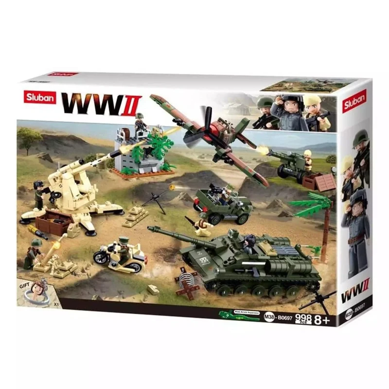 Sluban WWII - BATTLE OF KURSK 998PCS