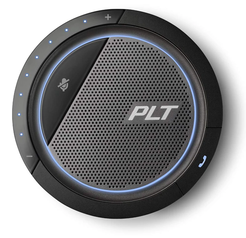 Plantronics CALISTO 5200 USB-C + 3.5 mm Conference Device with Microphone and Speaker ,black