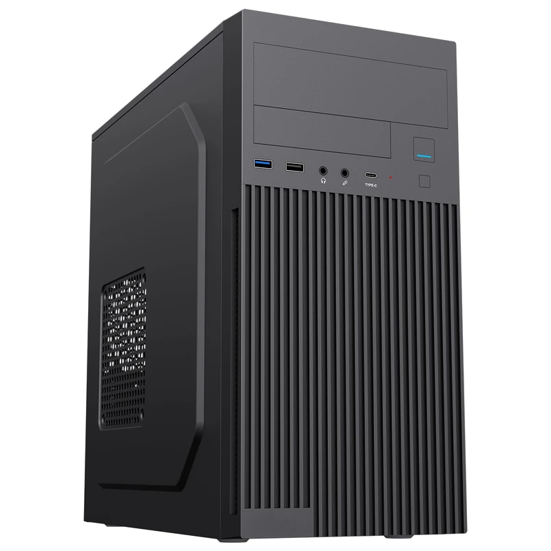 Itek Pilot Z23 Lite Case - 23L - Mini-Tower mATX with 500W Power Supply - Type-C - USB3 and USB2