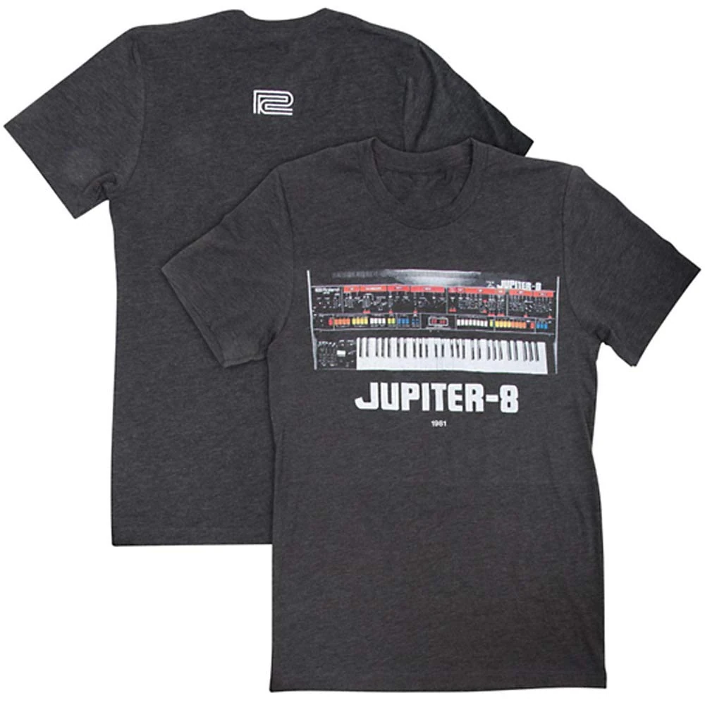 Roland JUPITER-8 Synthesizer T-Shirt, size 2XL