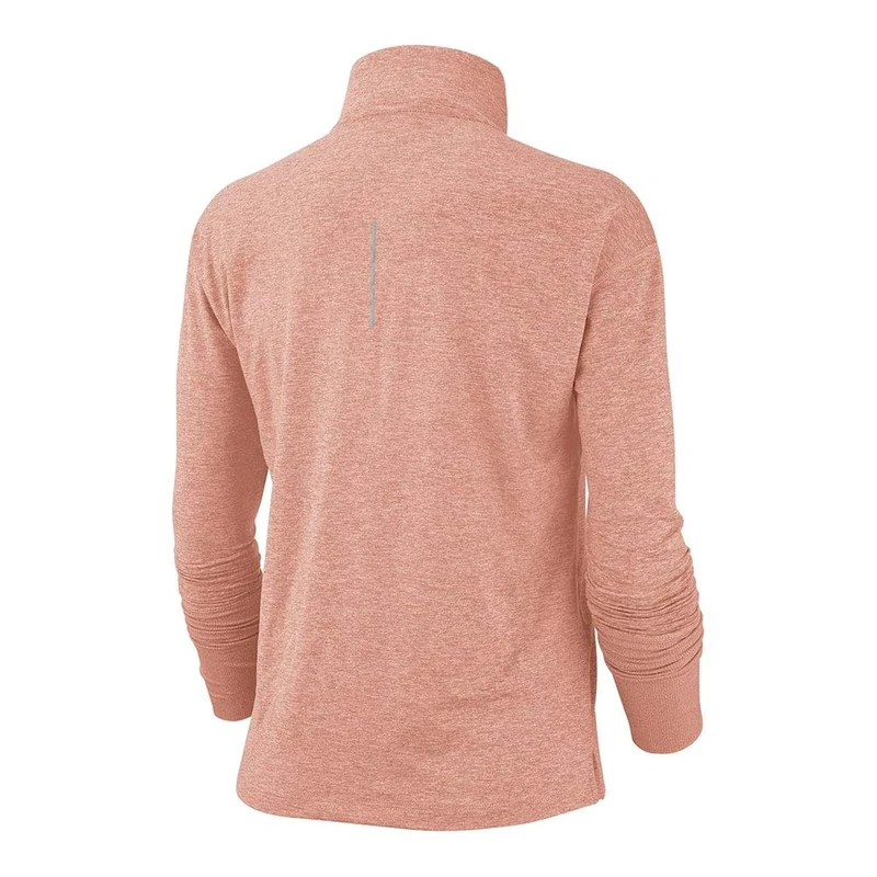 NIKE Element Top Half Zip Women's Half Zip - Pink Quartz/Echo Pink/Reflective, Small