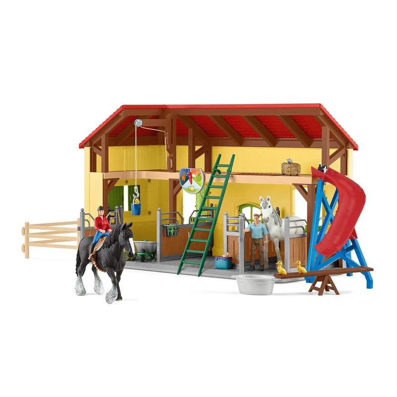 SCHLEICH 42485 Horse stable, 10.5 x 49 x 34.5 cm