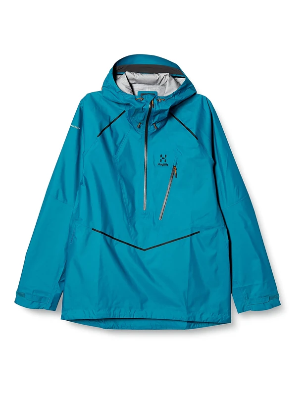 HAGLOFS 604250_49W LIM MTN PROOF ANORAK Jacket Men's MOSAIC BLUE/SLATE Size S