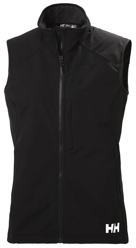 Helly Hansen Women's W Paramount Softshell Vest, Black, XS