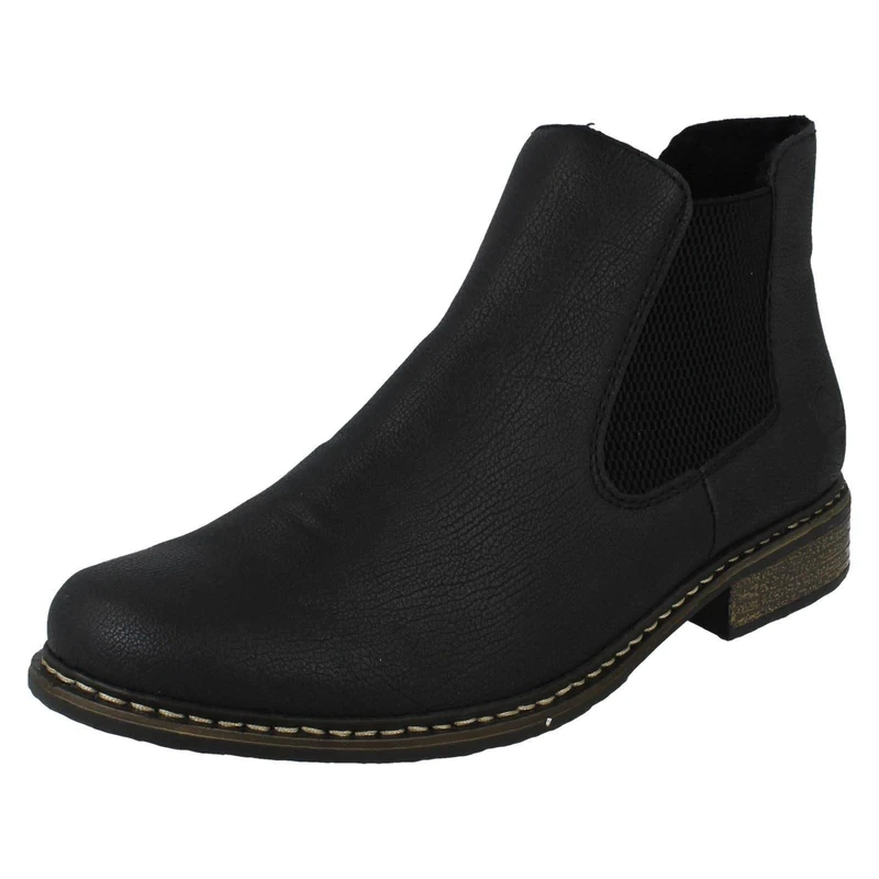 Rieker Z4994-00, Women’s Chelsea Boots, Black (Schwarz/Schwarz 00), 6.5 UK (40 EU)