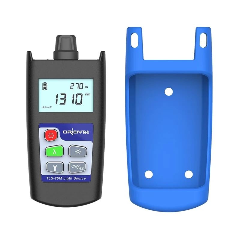 Orientek T15M Optical Light Source SM 1310/1550nm Mini Fiber Optic Power Meter Fiber Optic Light Source - Image 1