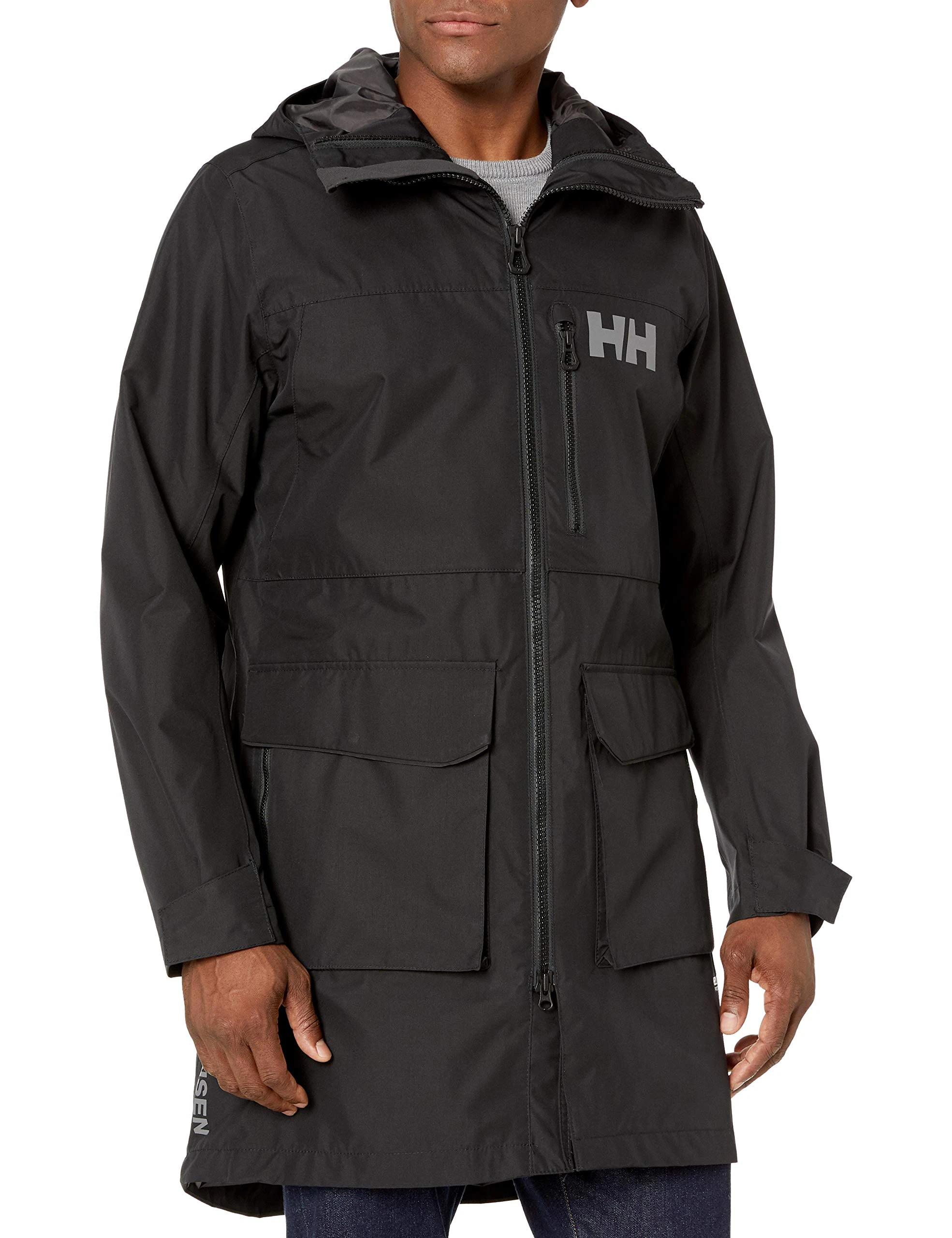 Helly Hansen Men's Rigging Coat Track Jacket Not Applicable, Black (Negro 991), Xx-Large (Manufacturer Size: Xx-Large)