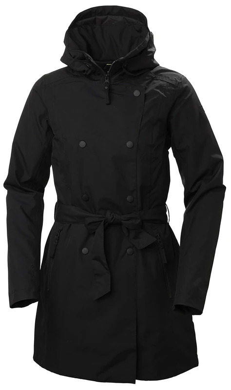 Helly Hansen Women's W Welsey II Trench Insulated, Black, XS