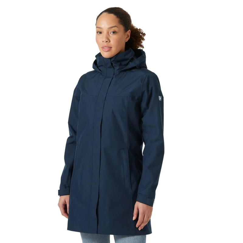Helly Hansen Women's W Aden Long Coat, Navy, L
