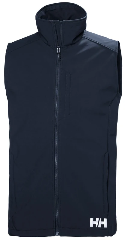 Helly Hansen Men's Paramount Softshell Vest, Navy, M