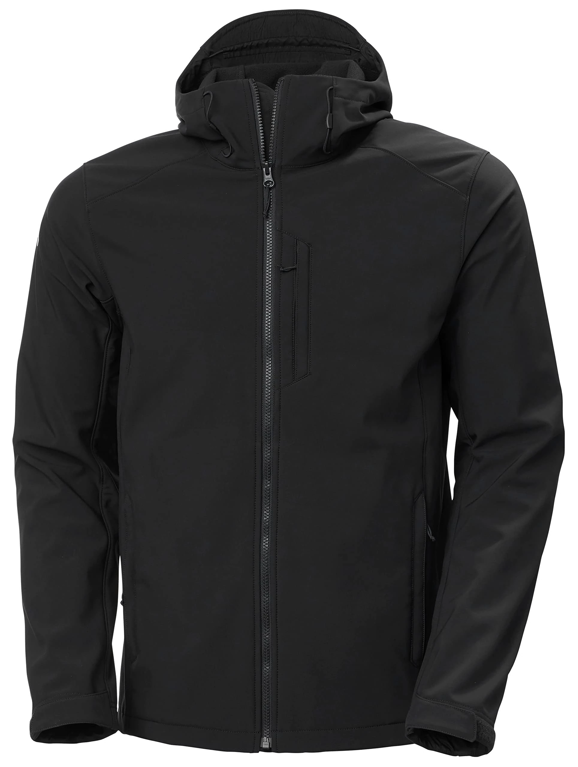 Helly Hansen Men's Paramount Hooded Softshell Jkt, Black, 2XL