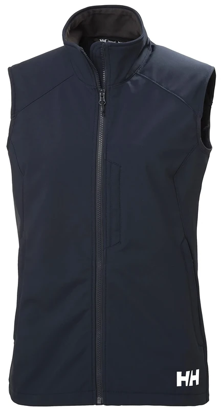 Helly Hansen Women's W Paramount Softshell Vest, Navy, XS