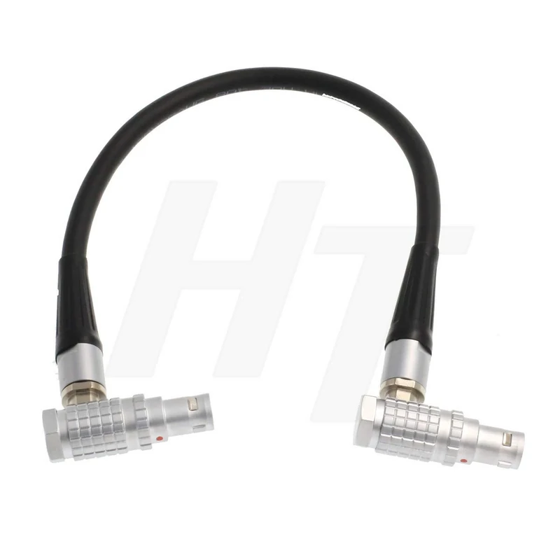 HangTon 16 Pin LCD/EVF Cable for RED DSMC2 Epic Scarlet Camera RED Touch LCD Monitor (45cm, Right Angle to Right Angle)