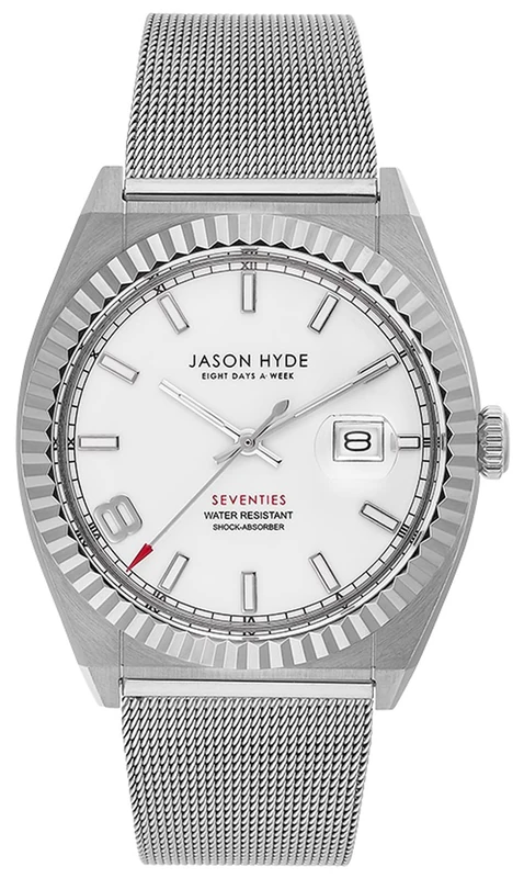 Jason Hyde i Have a Date Womens Analogue Quartz Watch with Stainless Steel Bracelet JH30003