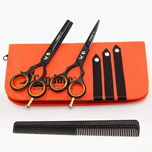Hair Scissors (Deep Black, 6")