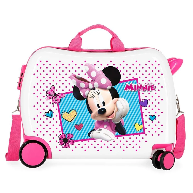 Disney Joy Trolley Cavalcabile per bambini, Multicolore, 34 L, 38x50x20cm