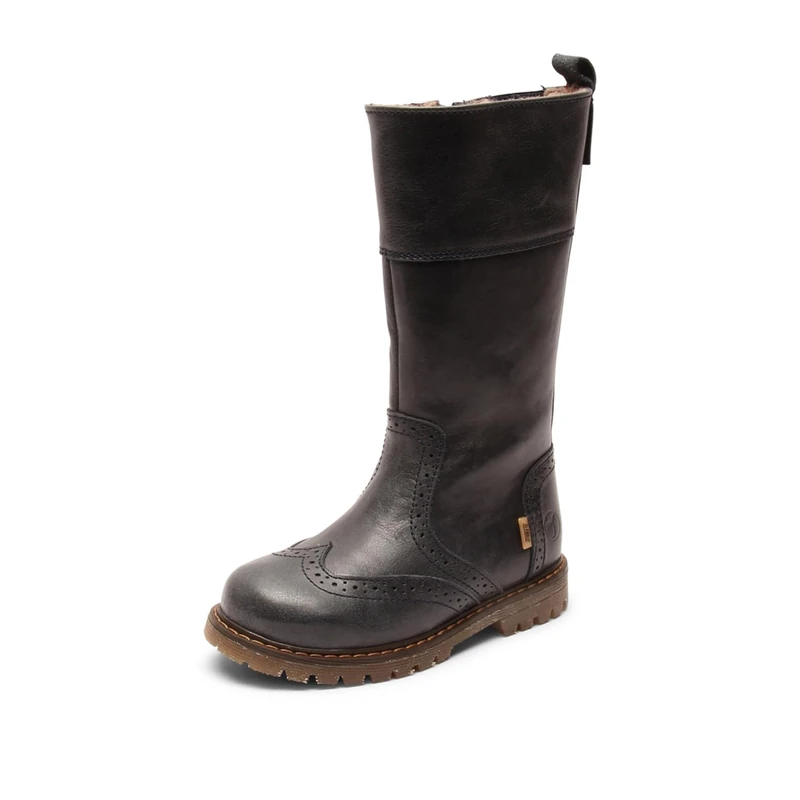 Bisgaard Girls Elin High Boots, Blue Navy 604, 8.5 UK