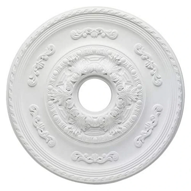 77757 53,3 cm White Finish Ceiling Medallion - Image 1