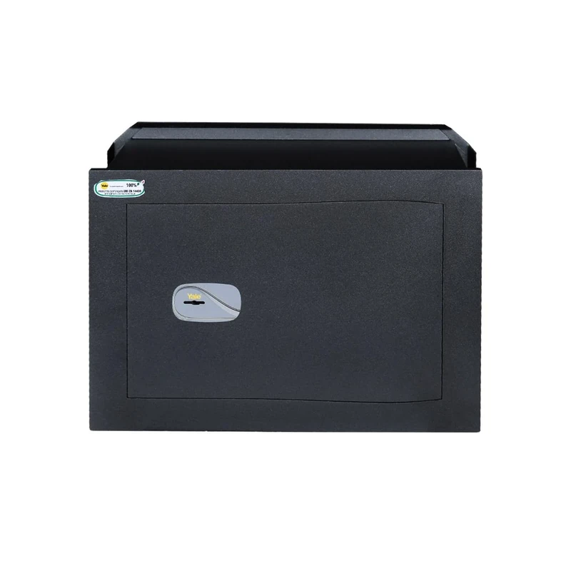 Yale Security Serie Y320 320 Yale Certified Key ONLY Wall Safe, Black