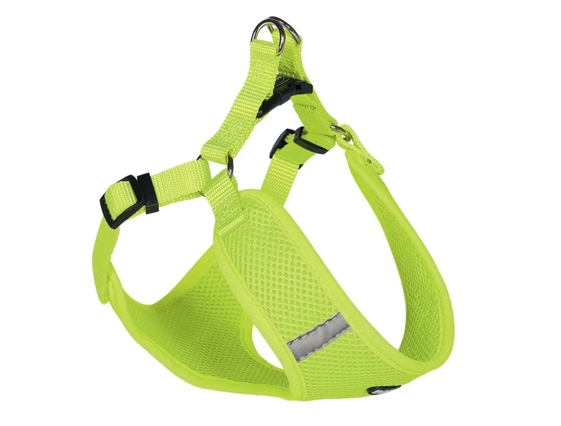 Nobby 80657-24 Harness Mesh Reflect Neon Yellow Width 25 mm Length 69-83 cm + 66 cm