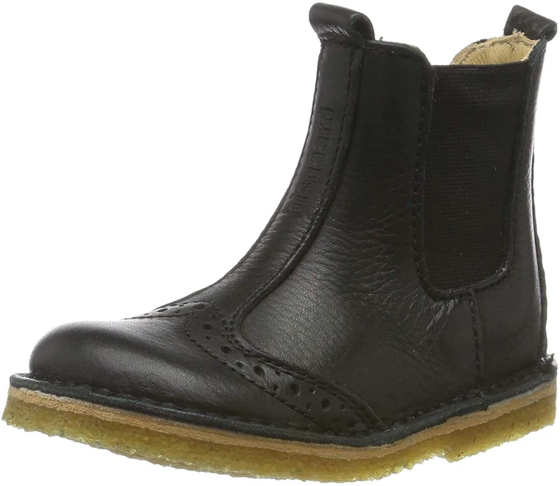 Bisgaard Unisex Kids Nori Chelsea Boots, Black (Black 200), 29 EU