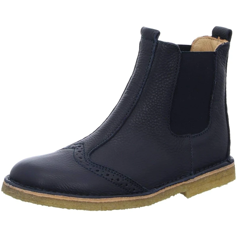 Bisgaard Unisex Kids Nori Chelsea Boots, Blue (Navy 600), 28 EU