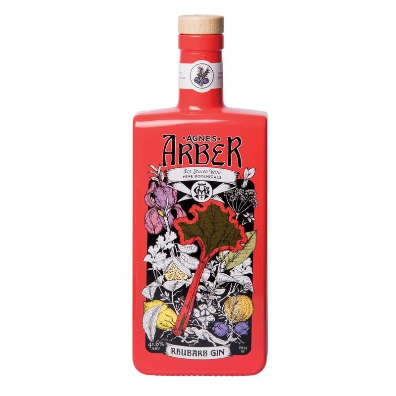 Agnes Arber Rhubarb Gin - 70cl