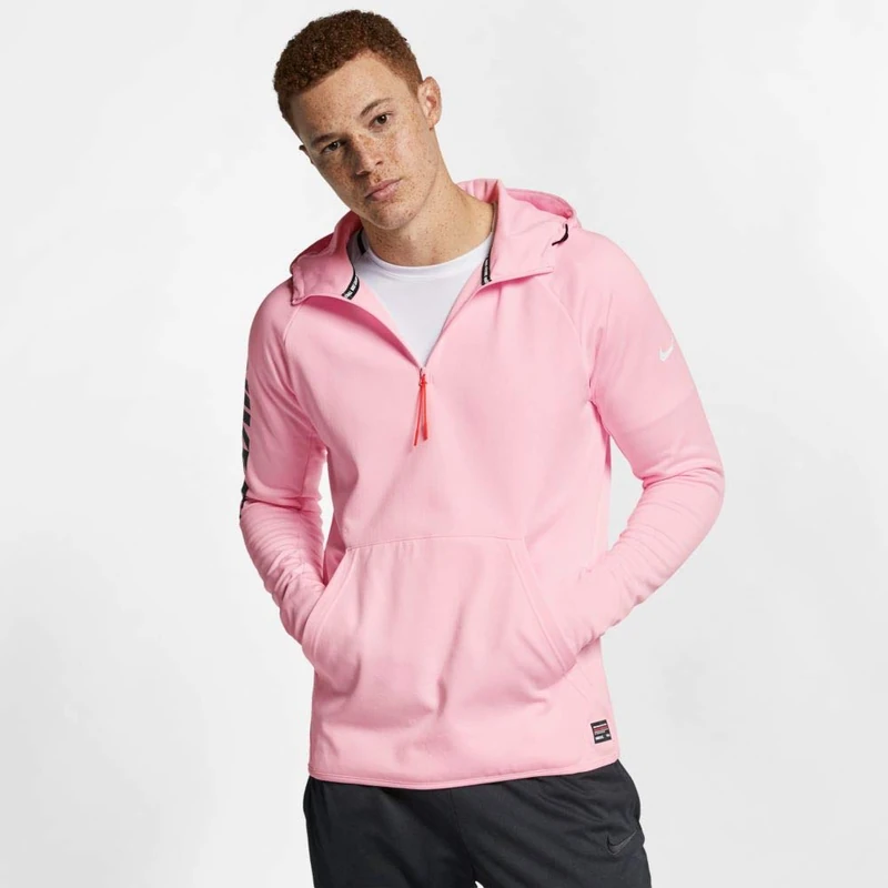 NIKE AA4217-663 M NK FC HOODIE Sweatshirt Men's Pink Size M