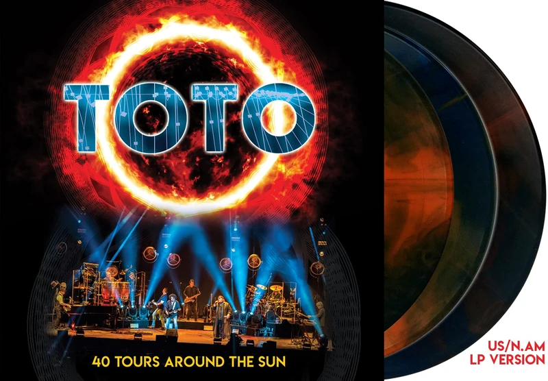 40 Tours Around The Sun [3 LP][Blue/Orange Starburst Swirl] [VINYL]