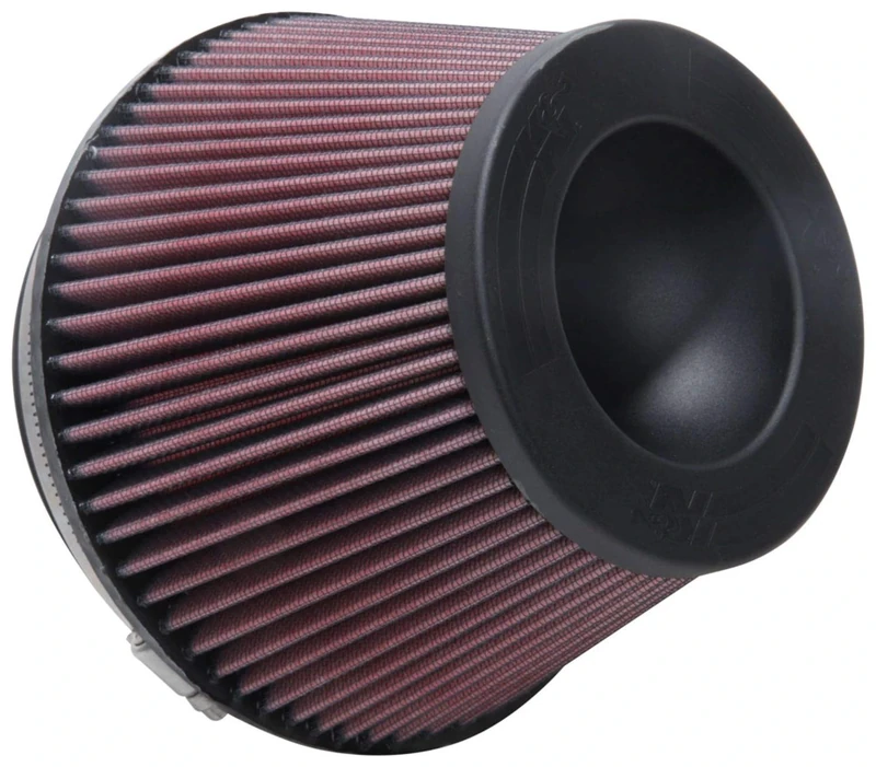 K&N Universal Clamp-On Air Filter: High Performance, Premium, Washable, Replacement Filter: Flange Diameter: 6 In, Filter Height: 5 In, Flange Length: 1 In, Shape: Reverse Conical, RC-29600XD