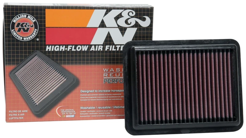 K&N Engine Air Filter: High Performance, Premium, Washable, Replacement Filter: Compatible with 2017-2020 NISSAN (Versa, Kicks, DFAC Kicks), 33-5087