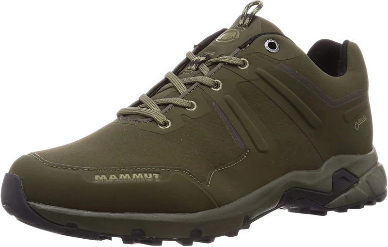 Mammut Ultimate Pro Low GTX®, Men’s Rise Hiking Shoes, Green (Dark Olive-Black 4027), 10.5 UK (45 1/3 EU)
