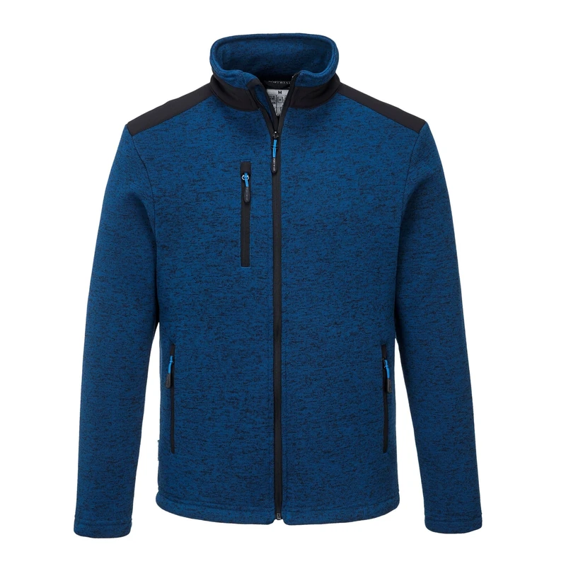 Portwest KX3 Performance Fleece, Size: L, Colour: Persian Blue, T830PBRL