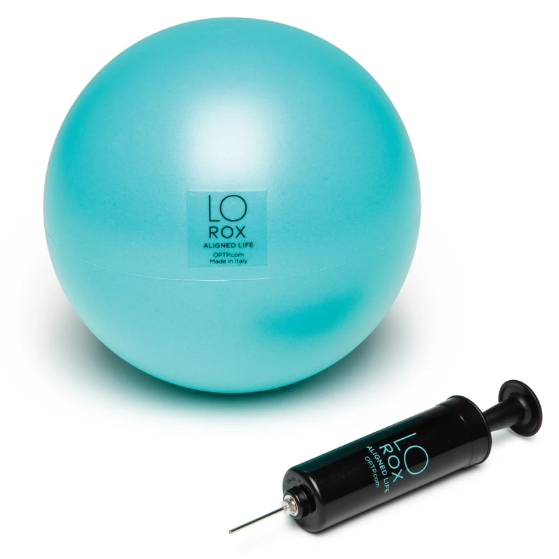 OPTP LO ROX Aligned Life Body Sphere with Pump - Exercise and Massage Ball from Lauren Roxburgh - LOROX8 - Image 1