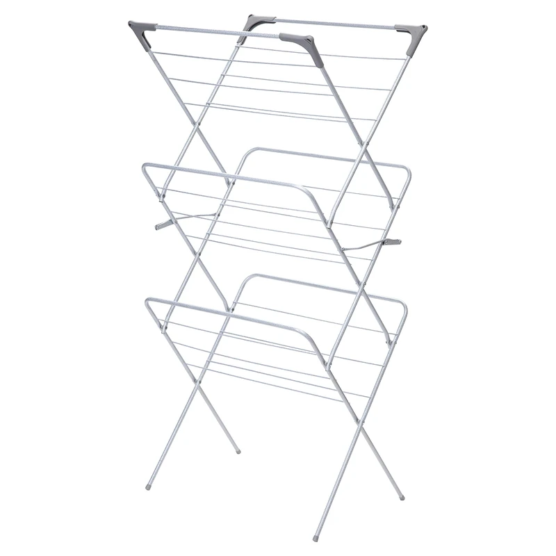 GreenWay Drying Rack, Carbon Steel, Silver