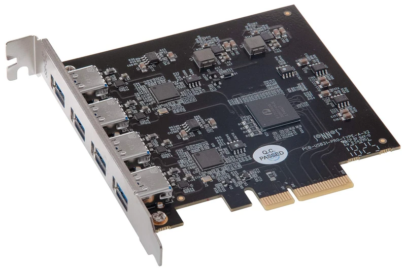 Sonnet Allegro Pro USB 3.2 PCIe Card (4x10Gb charging ports) - PCIe Sound Card
