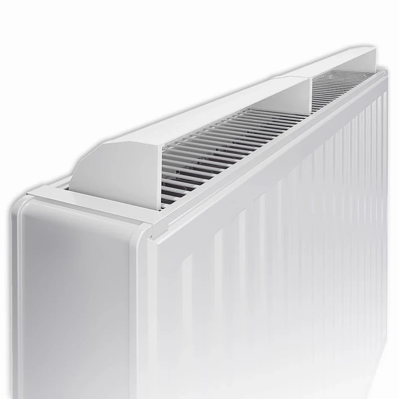 Myhomeware Radiator Air Flow Adapter Heat Diverter Booster Radiator For Double (For 1300mm rads, 1250mm actual size)