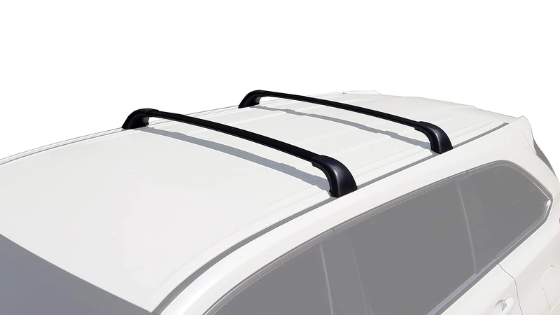 BRIGHTLINES Aero Cross Bars Roof Racks Luggage Rack Replacement for 2014-2019 Toyota Highlander LE & LE Plus