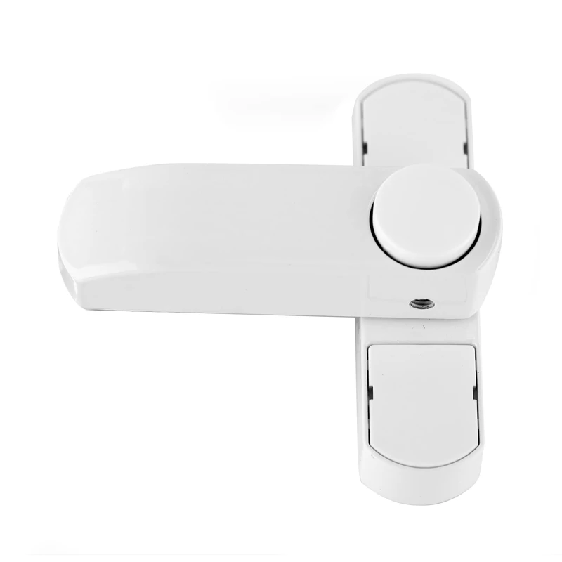 BASI® FS 500 Window Lock Also for French Doors, White, Child Lock, Protection for Windows, Window Lock, Push Button Fuse, Burglary Protection, Makes Prying Windows Difficult