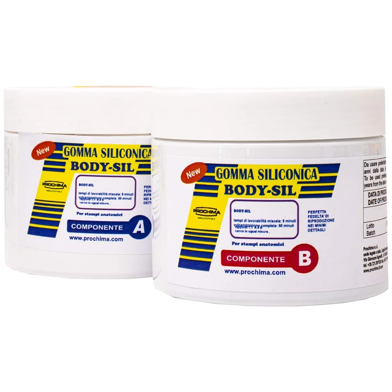 PROCHIMA GS525PK1 Silicone Rubber Bodysil A+B, 1 kg