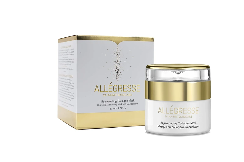 Allegresse 24K Rejuvenating Collagen Mask for Unisex 1.7 oz Mask