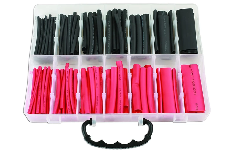 Connect 37197 Assorted Box of Dual Wall Heat Shrink Sleeving Box 144pc