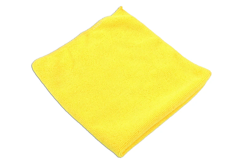 Connect 37310 Microfibre Yellow Cloths in Dispenser box