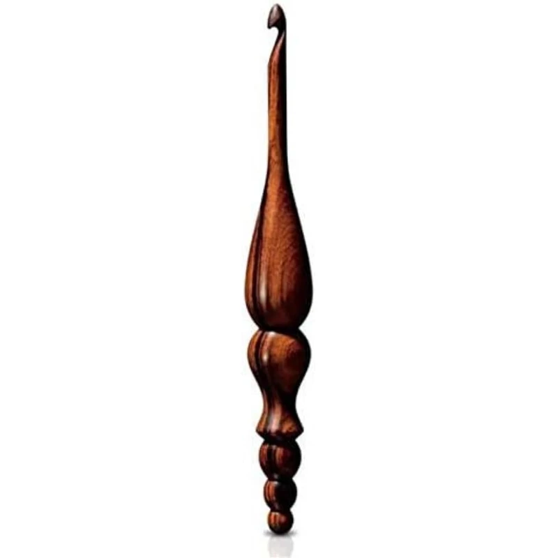 Furls Crochet Hook, Wood, Rosewood, 9mm - Image 1