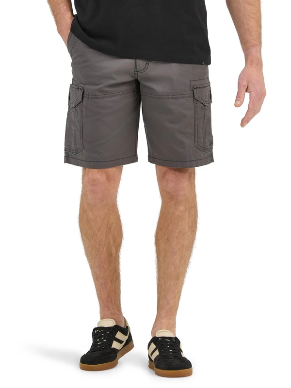 Lee Men's Extreme Motion Swope Cargo Short, Shadow, 42