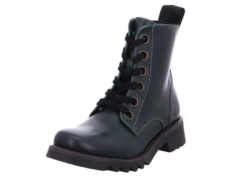 Fly London Women's RAGI539FLY Ankle boots,Green (Petrol 007),3 UK