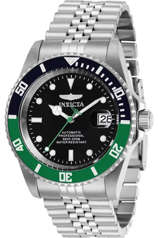 Invicta Pro Diver 29177 Men's Watch - Waterproof - Analogue - Automatic Movement - stainless steel with Black dial - 42mm