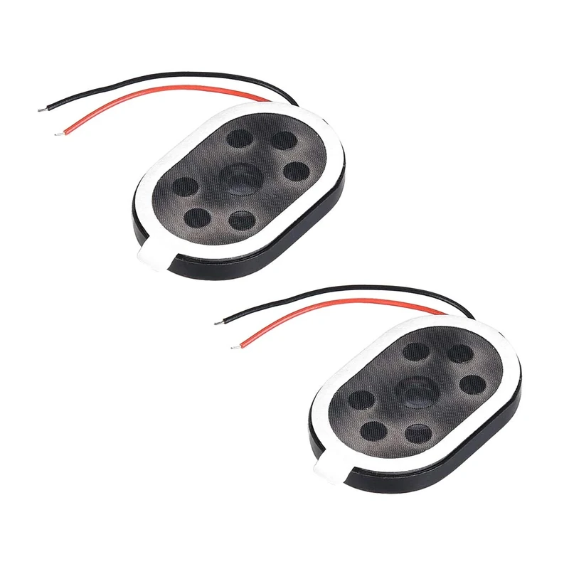 sourcing map 1.5W 8 Ohm Mini DIY Speaker Replacement Loudspeaker 20mmx30mm 2pcs